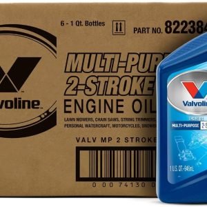 Valvoline 2-Cycle Multi-Purpose TCW-3 Motor Oil 1 QT, Case of 6