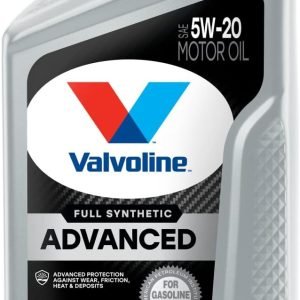 Valvoline Advanced Full Synthetic SAE 5W-20 Motor Oil 1 QT