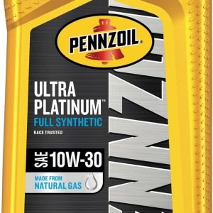 Pennzoil Ultra Platinum Full Synthetic 10W-30 Motor Oil (1-Quart, Single Pack)