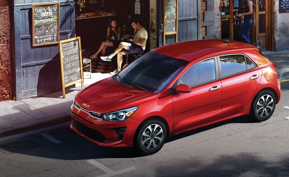 Explore the 2023 Kia Rio Hatchback’s unbeatable value, amazing fuel efficiency, advanced safety features, and pricing across the US, Canada, and EU markets
