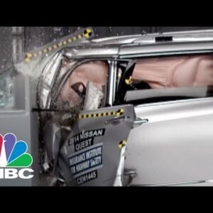 Minivan Crash Test Results Disturbing | CNBC